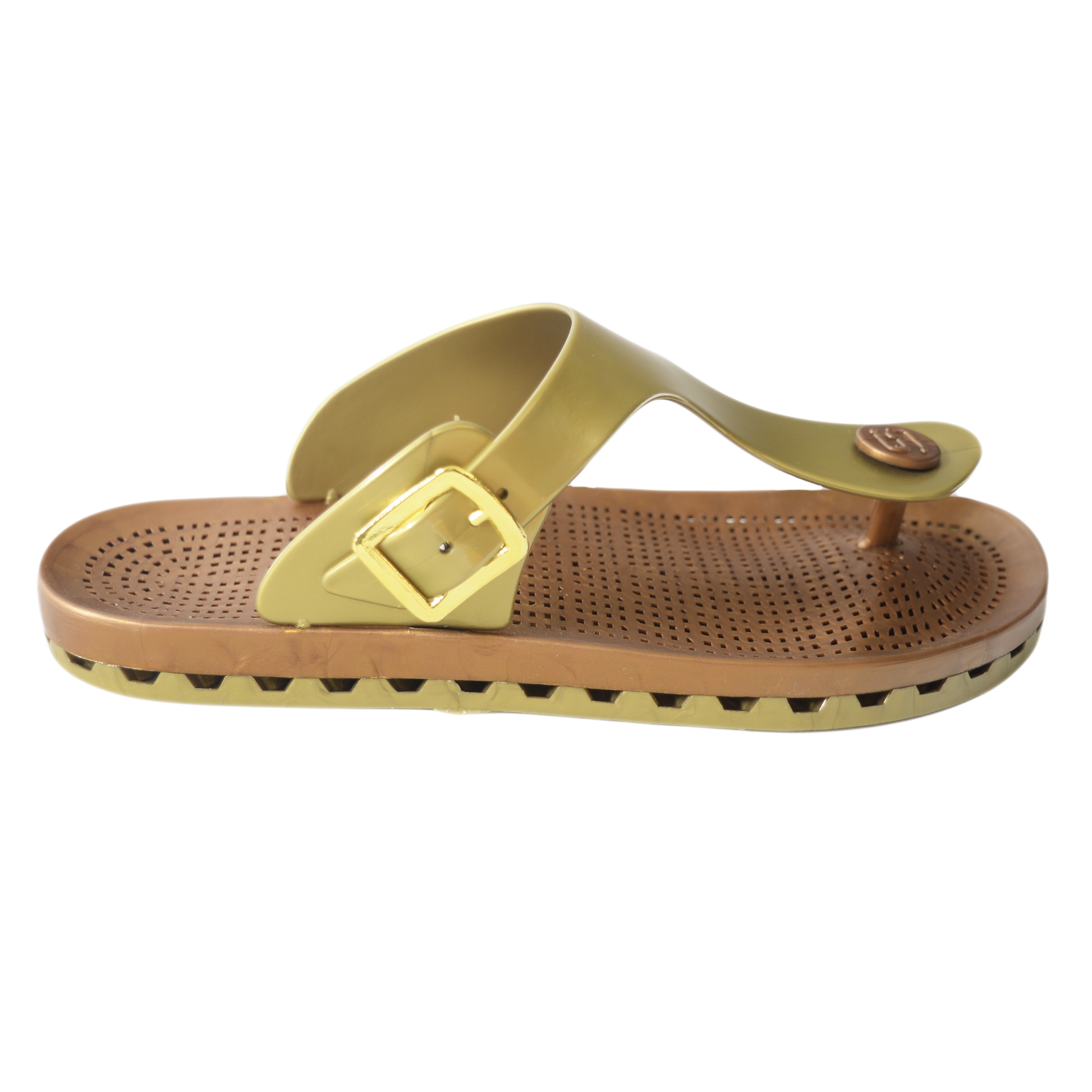 Taormina - Prestige Thong Sandal - Gold