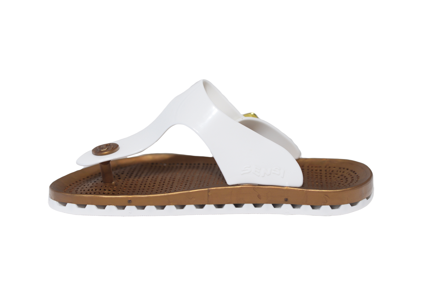 Taormina Thong Sandal - White