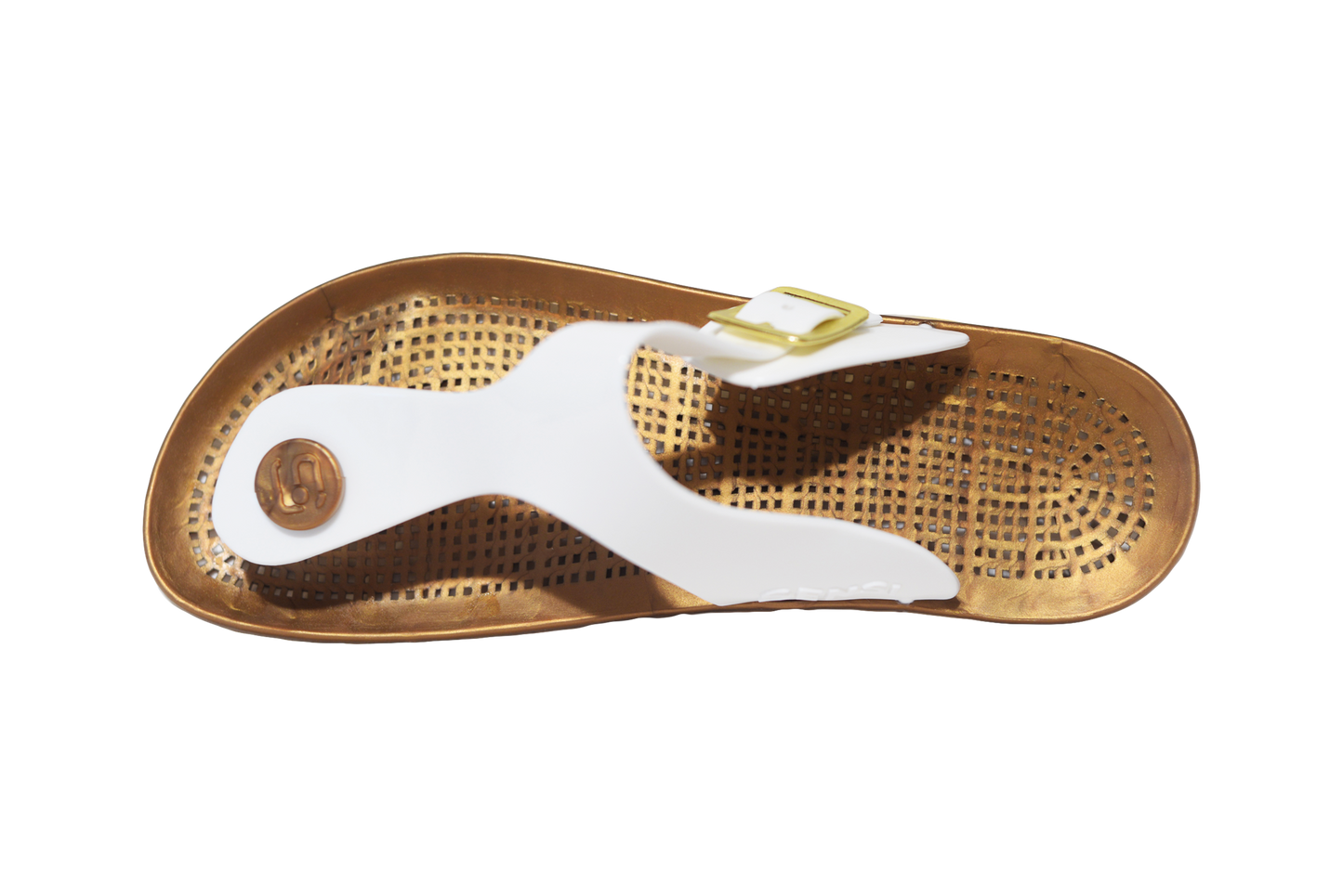Taormina Thong Sandal - White