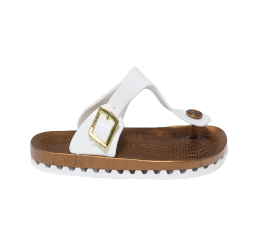Taormina Thong Sandal - White